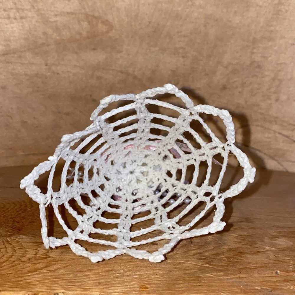 2004 Crocheted Lace Precious Moment Angel